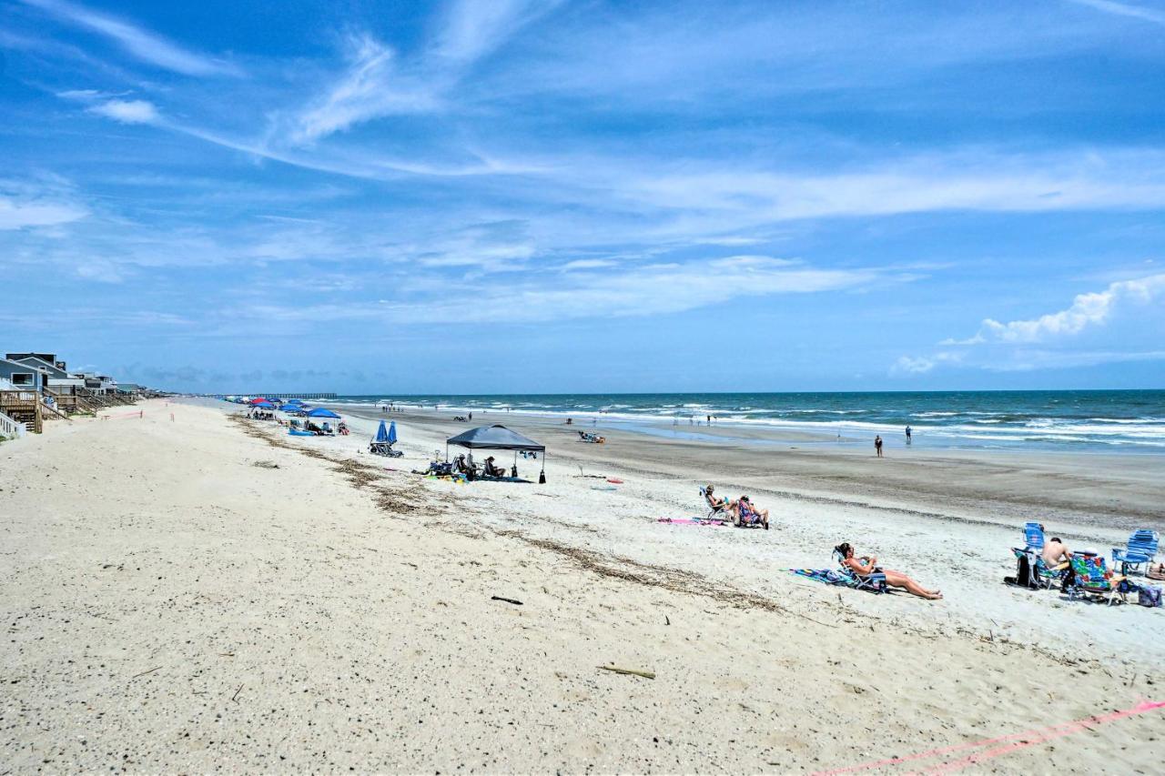 Modern Oak Island Escape 1 Mile To Long Beach! Экстерьер фото